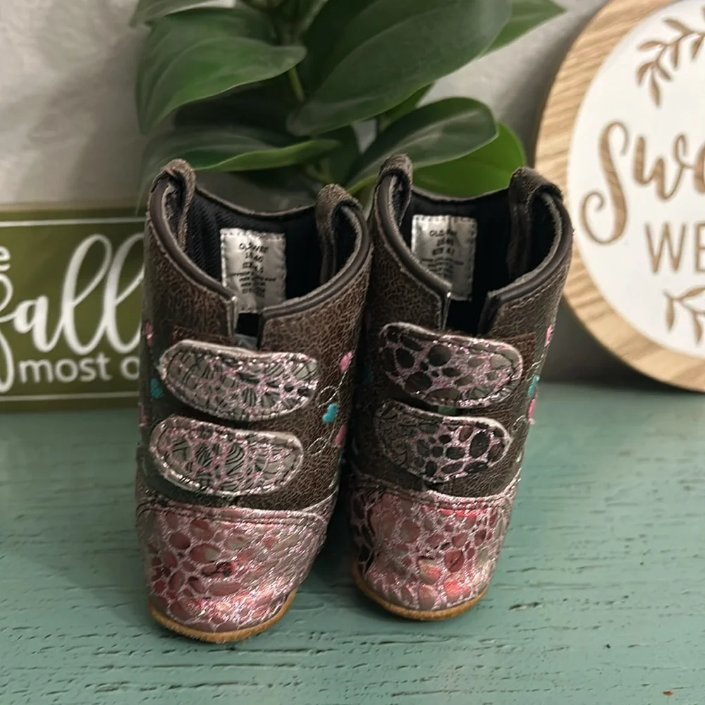 Baby Old West Boots SZ 4